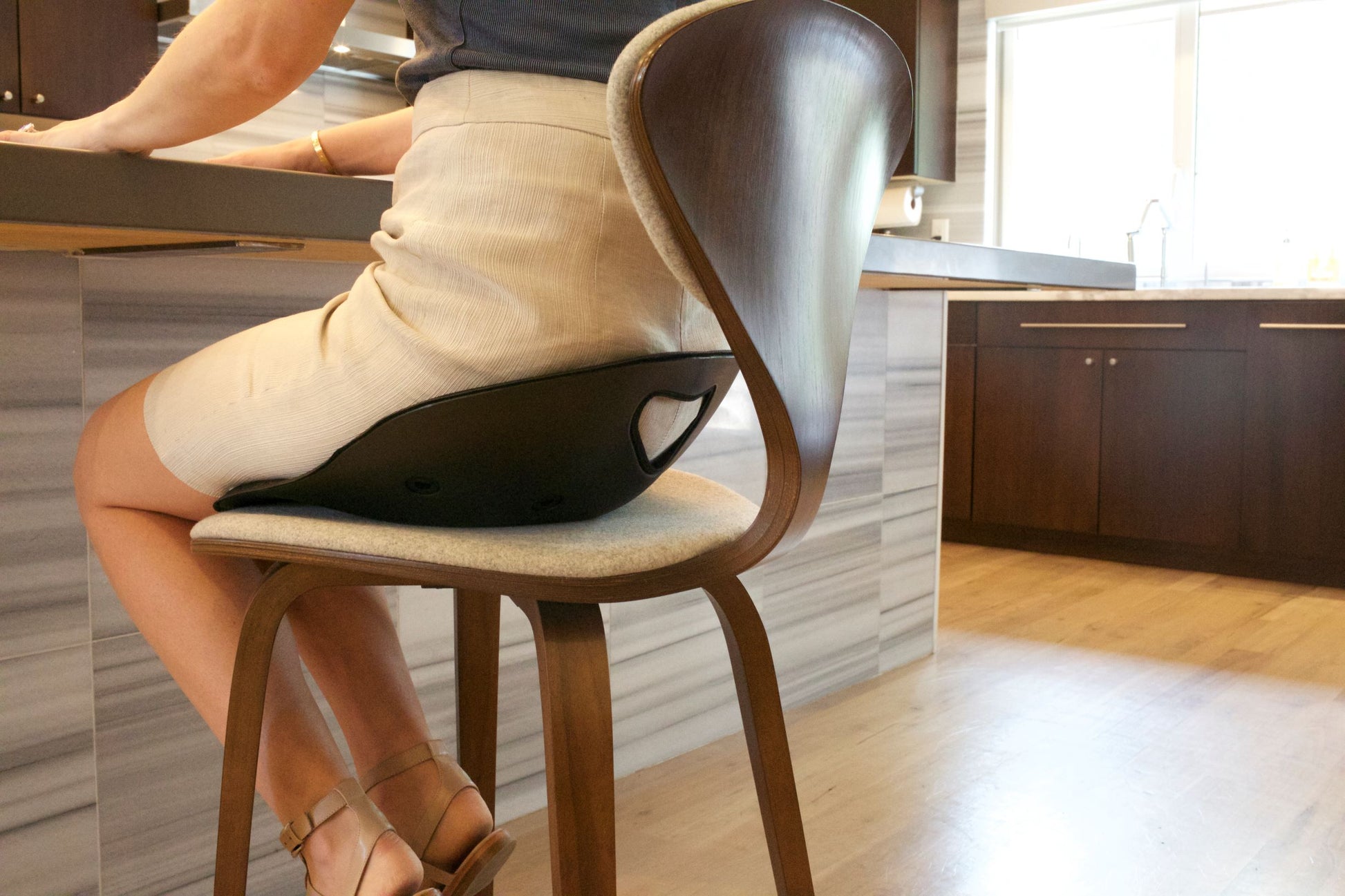 Core Traction seat in kitchen
