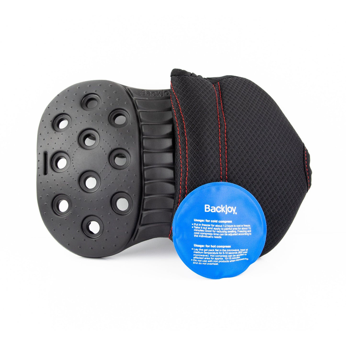 Perfect Fit Lumbar Support + HOT/COLD Packs