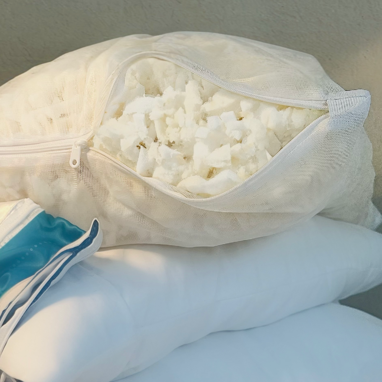 Breathable Zero-Mess Pillow Filling bag & Wash Sack | FREE with any pillowware  casing purchase