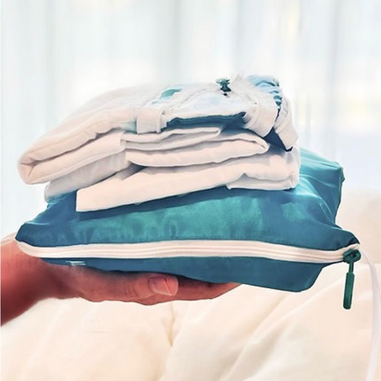 PillowWare Casing Peach-feel fabric - your travel partner for better sleep everywhere!